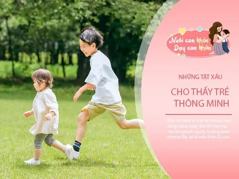 3 hành vi cho thấy trẻ có trí thông minh siêu thường, đừng can thiệp