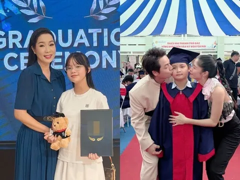 Con sao Việt tốt nghiệp tiểu học: Ái nữ thứ 2 của NSND Trịnh Kim Chi cao giống mẹ, quý tử nhà Đăng Khôi học trường công