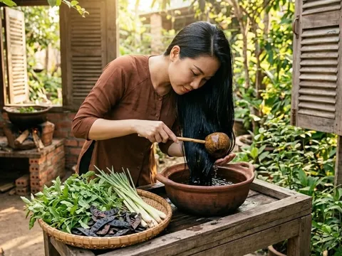 Chỉ cần vài lá hương nhu: Tóc rụng theo nắm cũng giảm dần sau thời gian ngắn