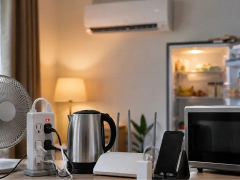Những thói quen âm thầm khiến hóa đơn điện tăng cao