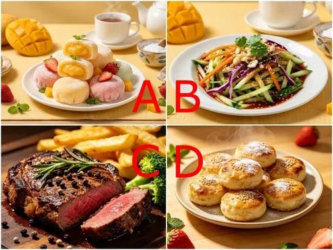 Trắc nghiệm: Trong mắt nửa kia, bạn là người như thế nào? Chọn một món ăn sẽ biết ngay
