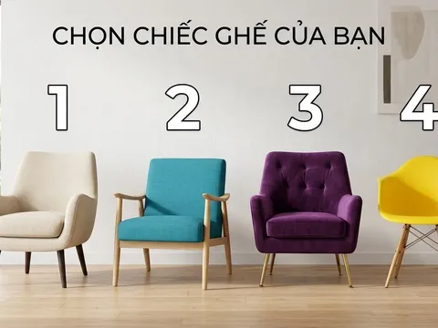 Quiz: Chọn chiếc ghế bạn muốn ngồi nhất để khám phá kiểu sống phù hợp với bạn