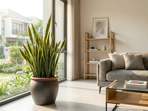 Vì sao nhiều người đặt cây lưỡi hổ trước cửa nhà? Ý nghĩa phong thủy không phải ai cũng biết