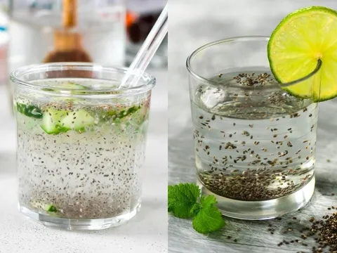 Cách uống nước hạt chia vừa giảm cân nhanh, vừa đẹp da, chống lão hóa