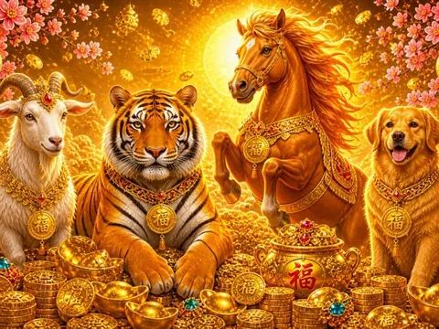 Top 3 con giáp Bước Qua Cửa Vàng, giàu sang ập đến từ tháng 6/2026