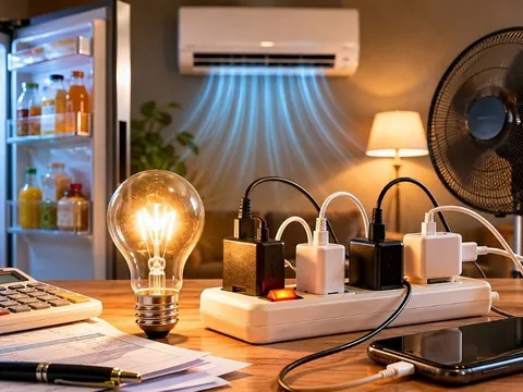 Những thói quen âm thầm khiến hóa đơn điện tăng cao mà nhiều người hay mắc