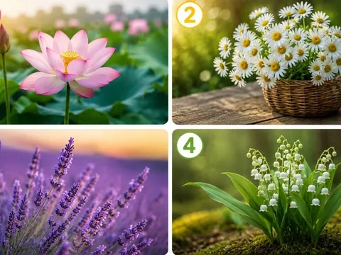 Quiz: Chọn 1 bông hoa cỏ bạn thích nhất: Tiết lộ tuổi già của bạn sẽ thong dong hay còn nhiều tất bật