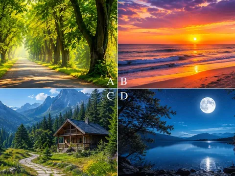 Quiz: Chọn khung cảnh khiến bạn thấy bình yên nhất - Đáp án tiết lộ điều ít ai biết về con người bạn