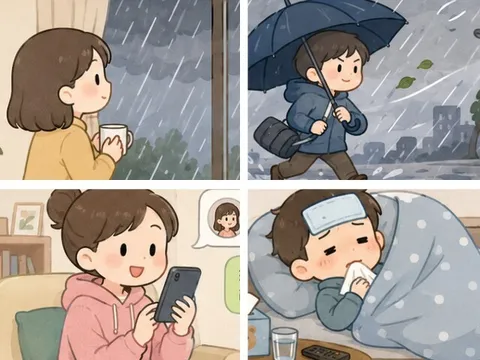Trắc nghiệm tâm lý: Bạn sẽ làm gì khi chuẩn bị đi có hẹn thì trời mưa?