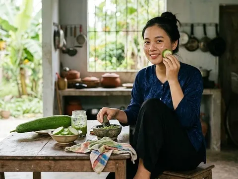 Bí quyết trị nám da bằng mướp hương: Da trắng mịn sau 2 tuần cực rẻ tiền