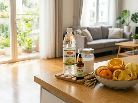 Chỉ cần thêm một nguyên liệu khi lau nhà, kiến và gián có thể ít xuất hiện hơn hẳn