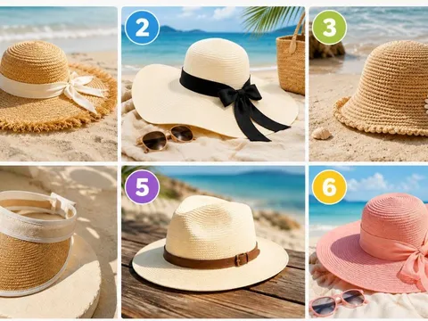 Quiz: Chọn 1 chiếc mũ đi biển bạn thích nhất để khám phá phong cách phù hợp với bạn
