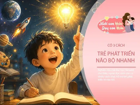 Nghiên cứu Đại học Harvard: Cách tốt nhất để trẻ thông minh, học giỏi không phải là đọc sách