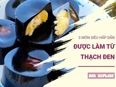 3 món từ thạch đen thanh mát, ngon khó cưỡng cho ngày hè nóng bức
