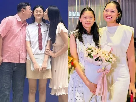Con gái lai Trung Quốc của Hương Giang là "Tinh hoa" của trường quốc tế, khiến mẹ "cười ngoác miệng" vì thành tích học tập