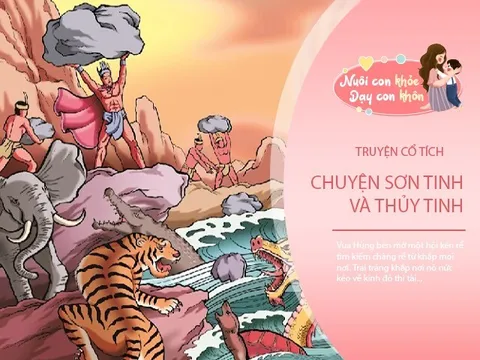 Truyện cổ tích: Sơn Tinh và Thủy Tinh