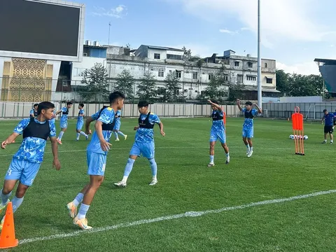 U19 Việt Nam mài giũa vũ khí chờ hạ U19 Myanmar