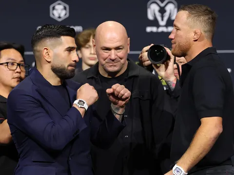 Justin Gaethje công kích Ilia Topuria bằng đòn tâm lý hiểm độc: lôi cả chuyện ly hôn vào cuộc chiến