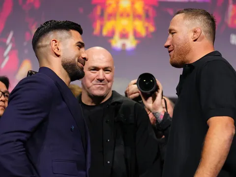 Ilia Topuria đáp trả gay gắt bố của Justin Gaethje trước thềm đại chiến tại UFC White House