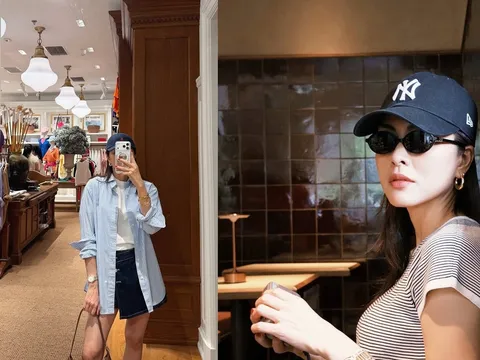 Phong cách mùa hè của Tăng Thanh Hà ở tuổi 40: Diện đồ tối giản vẫn toát lên vẻ sang trọng