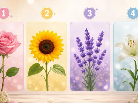 Quiz: Chọn 1 bông hoa để khám phá điều khiến bạn hấp dẫn người khác