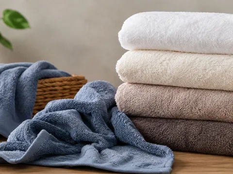  Vì sao khăn tắm bị khô cứng? Những lưu ý giúp khăn luôn mềm mại như mới