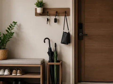 5 vật dụng nên đặt cạnh cửa ra vào, giúp ngôi nhà gọn gàng và tiện lợi hơn mỗi ngày