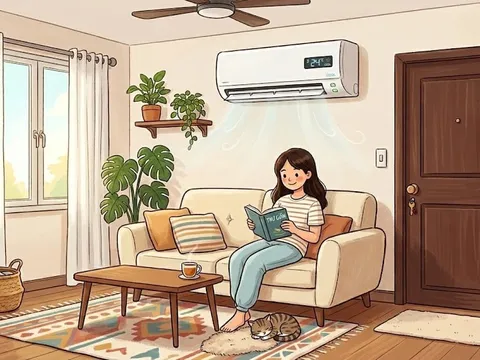 Đóng kín cửa bật điều hòa: Sai lầm tai hại khiến tiền điện tăng vọt, rước bệnh vào thân
