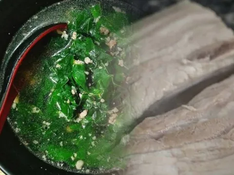 Dùng nước luộc thịt để nấu canh rau có tốt không?