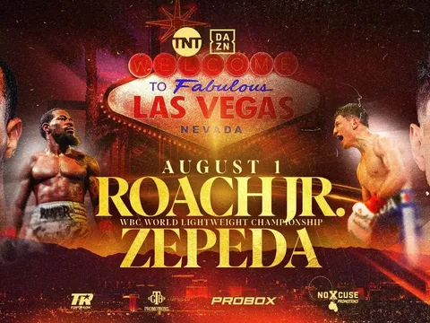 Lamont Roach chạm trán William Zepeda tranh đai WBC hạng nhẹ vào ngày 1 tháng 8