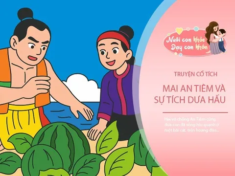 Truyện cổ tích: Mai An Tiêm và sự tích dưa hấu