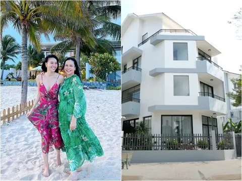 Mẹ ruột giỏi giang của Lan Ngọc xinh đẹp từ xưa, mát lòng được con gái báo hiếu biệt thự 2 mặt tiền