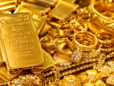 Bảng giá vàng 9999 24K 18K SJC DOJI PNJ hôm nay 5/6/2026
