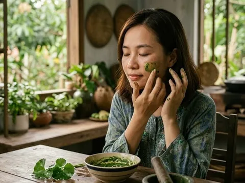 Cách dùng rau má hỗ trợ làm mờ sạm nám, giúp da sáng khỏe hơn