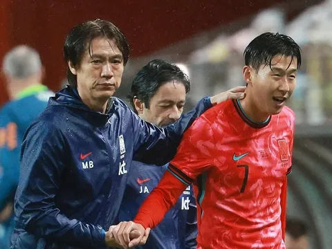HLV tuyển Hàn Quốc tìm cách giảm gánh nặng cho Son Heung-min