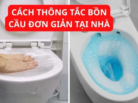 3 cách thông tắc bồn cầu tại nhà đơn giản không cần gọi thợ