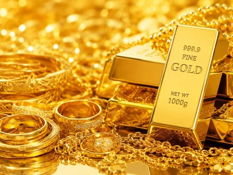 Bảng giá vàng 9999 24K 18K SJC DOJI PNJ hôm nay 6/6/2026