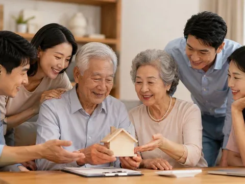 Cha mẹ về già chia tài sản cho con: Nhất định phải nhớ 5 điều này kẻo tuổi già đau lòng