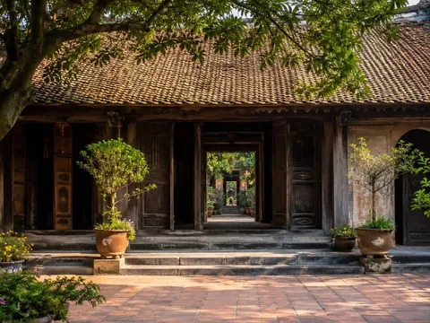 Vì sao người xưa thích để khoảng trống trước cửa nhà?