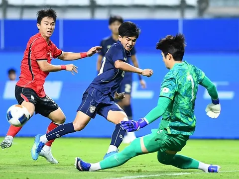 U23 Thái Lan thua đau U23 Hàn Quốc dù dẫn trước 2 lần