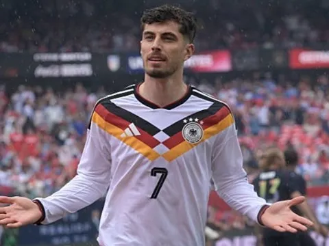 Havertz chói sáng, Đức chật vật vượt ải Mỹ