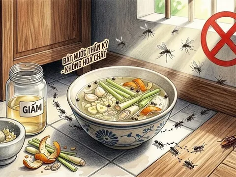 Đặt một bát nước này ở góc nhà: Muỗi kiến gián rủ nhau chạy sạch, không cần một giọt hóa chất