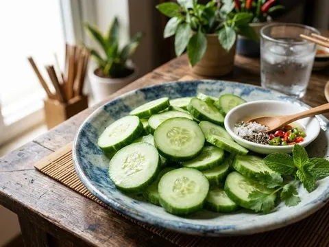 Dưa chuột bán đầy chợ Việt: Nhiều người ăn sai cách là phí mất phần "quý nhất" của quả dưa