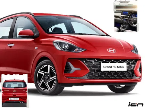 Hyundai Grand i10 2023 ra mắt với giá chỉ ngang ngửa Honda SH 350i, khiến Kia Morning phải bất lực