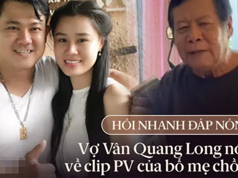 Phỏng vấn nóng vợ cố NS Vân Quang Long về bố mẹ chồng và chuyện hôn nhân: 'Tôi buồn và khóc nhiều khi xem clip'