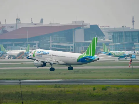Lượng khai thác tuần đường bay Hà Nội - TP. HCM của Bamboo Airways lần đầu vào top 2