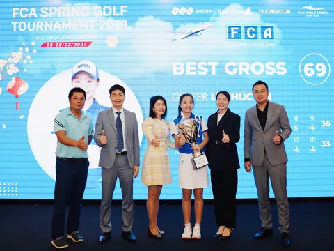 Golfer trẻ Lê Chúc An lên ngôi vô địch Giải FCA Spring Golf Tournament 2021