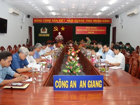 An Giang: Tổng kết và bình xét thi đua khối thi đua số 4 năm 2020