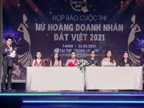 Lộ diện dàn giám khảo quyền lực tại Nữ hoàng Doanh nhân đất Việt 2021