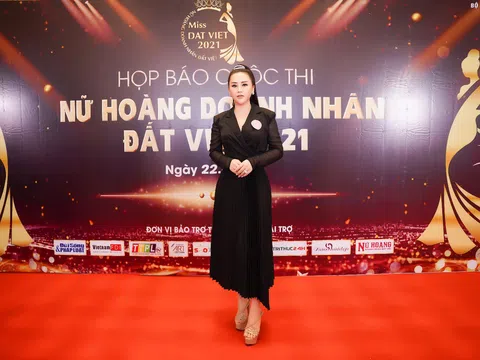Hoa hậu Doanh nhân Thảo Nguyên làm giám khảo chấm thi Nữ hoàng Doanh nhân đất Việt 2021